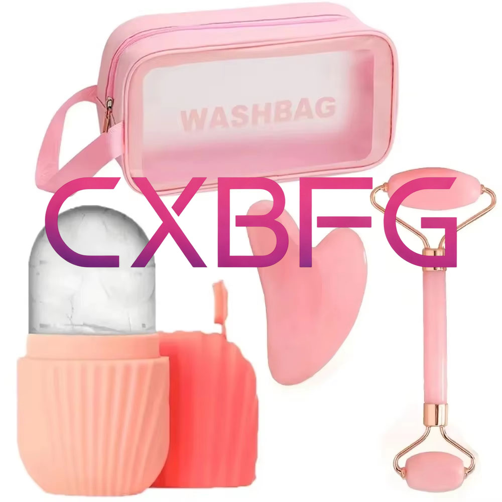 Face Ice Roller Puffiness - Kit de massage facial 4/1 pièces
