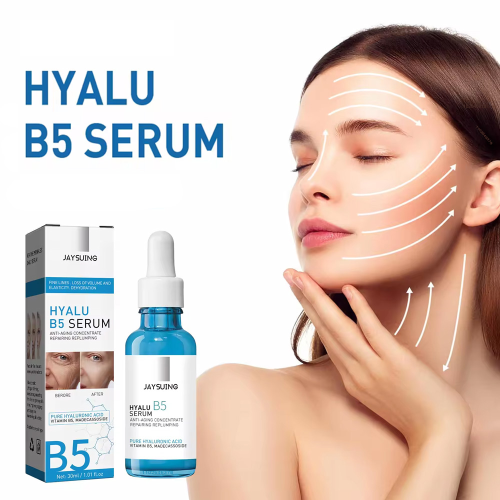 Hyaluronic Acid Facial Serum - JAYSUING Anti-rides Essence pur acide hyaluronique