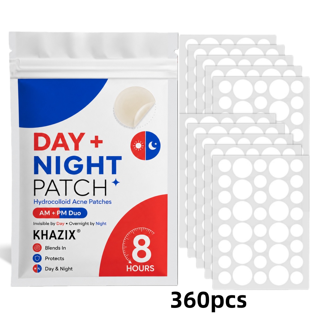 Hydrocolloid Pimple Patch - 360 Patchs Anti-Acné à Technologie Hydrocolloïde,