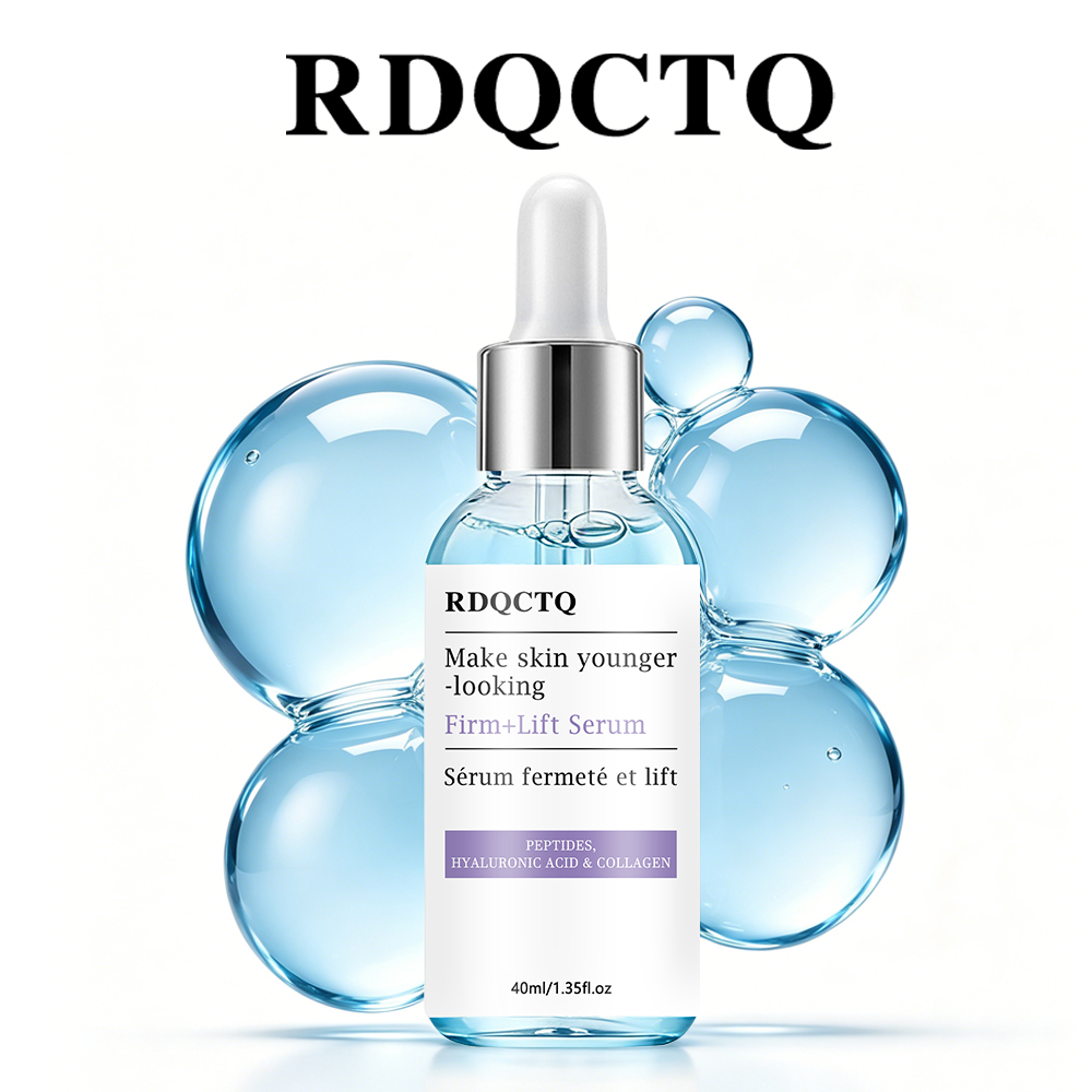 Hyaluronic Acid Facial Serum - Sérum pour le visage avec peptides,