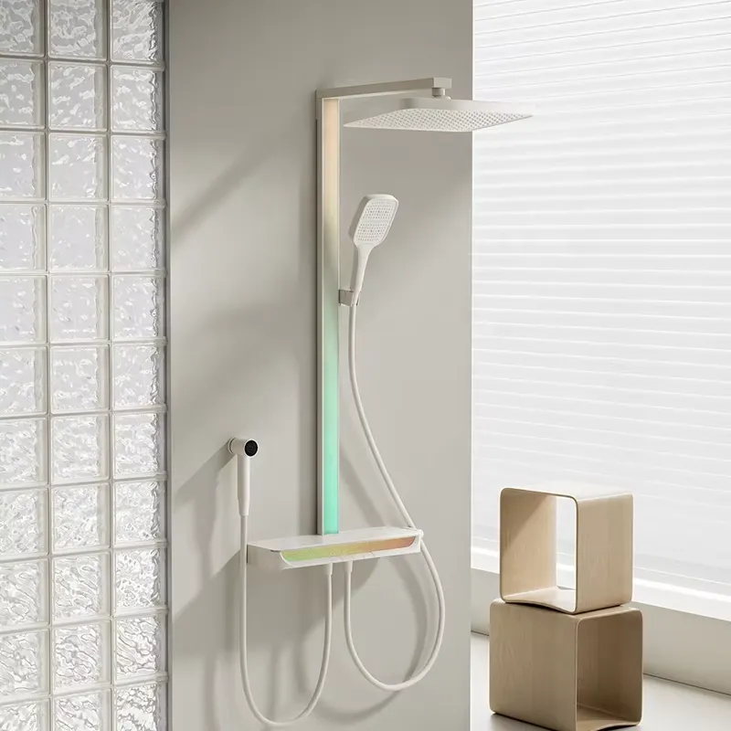 Massage - Ensemble de douche numérique en laiton
