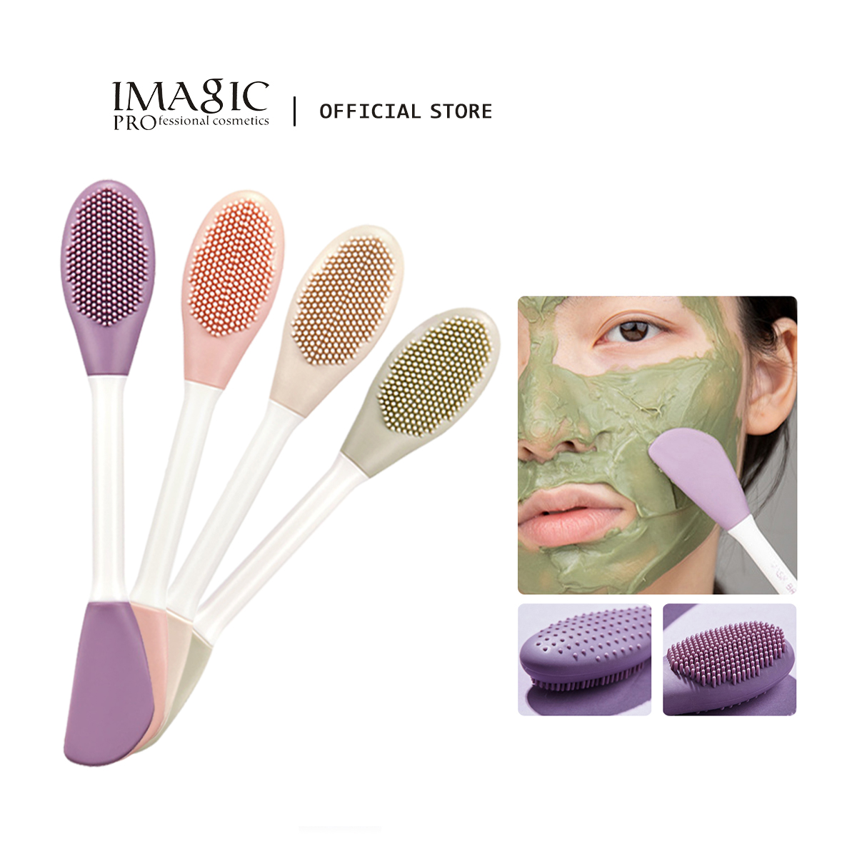 Silicone Face Scrubber Electric - IMAGIC Silicone nettoyage du visage et