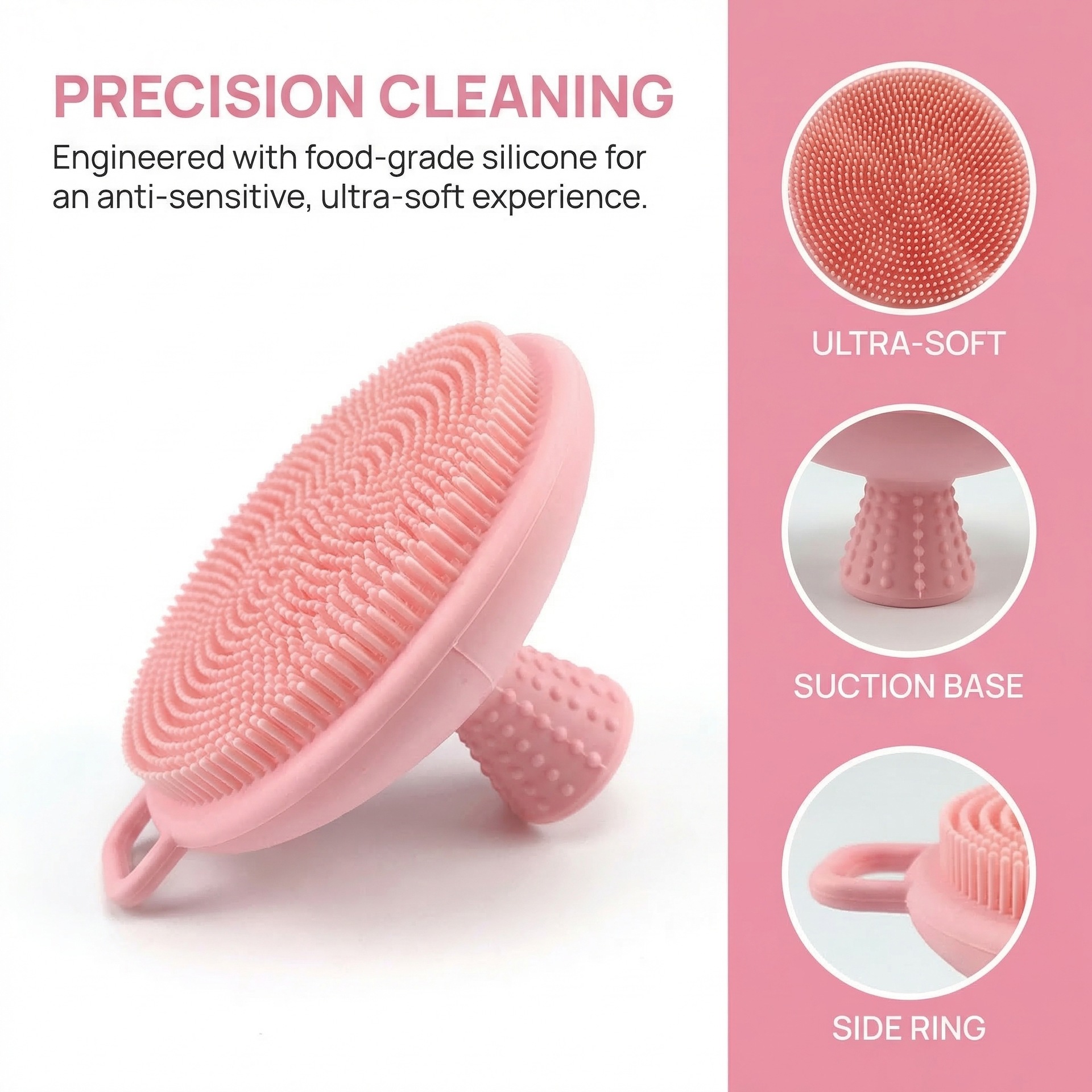 Silicone Face Scrubber Electric - Brosse nettoyante pour le visage en