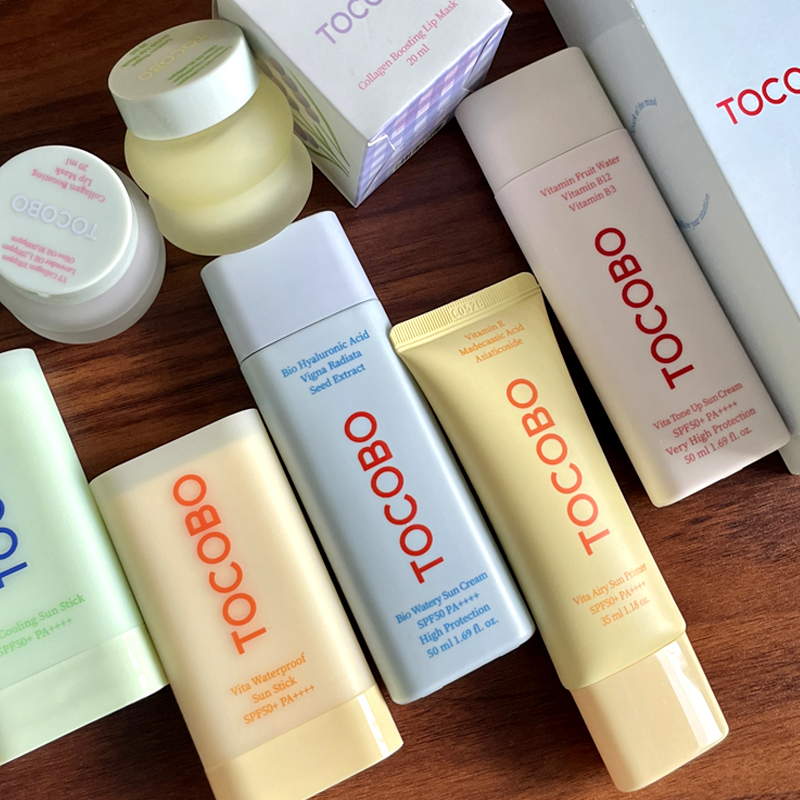 Spf 50 Waterproof Sunscreen - Best-seller, marque coréenne Tocobo, stick solaire