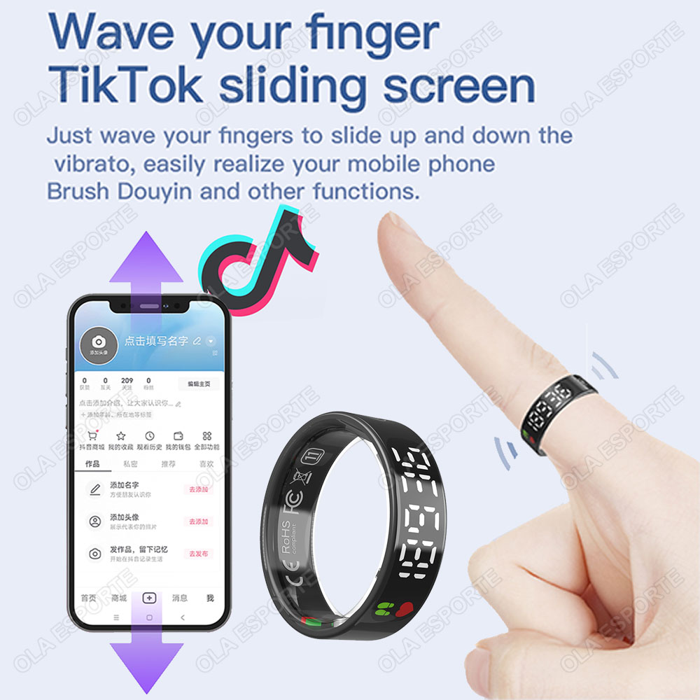 SR08 anneau intelligent avec b - Health Monitors avis et prix
