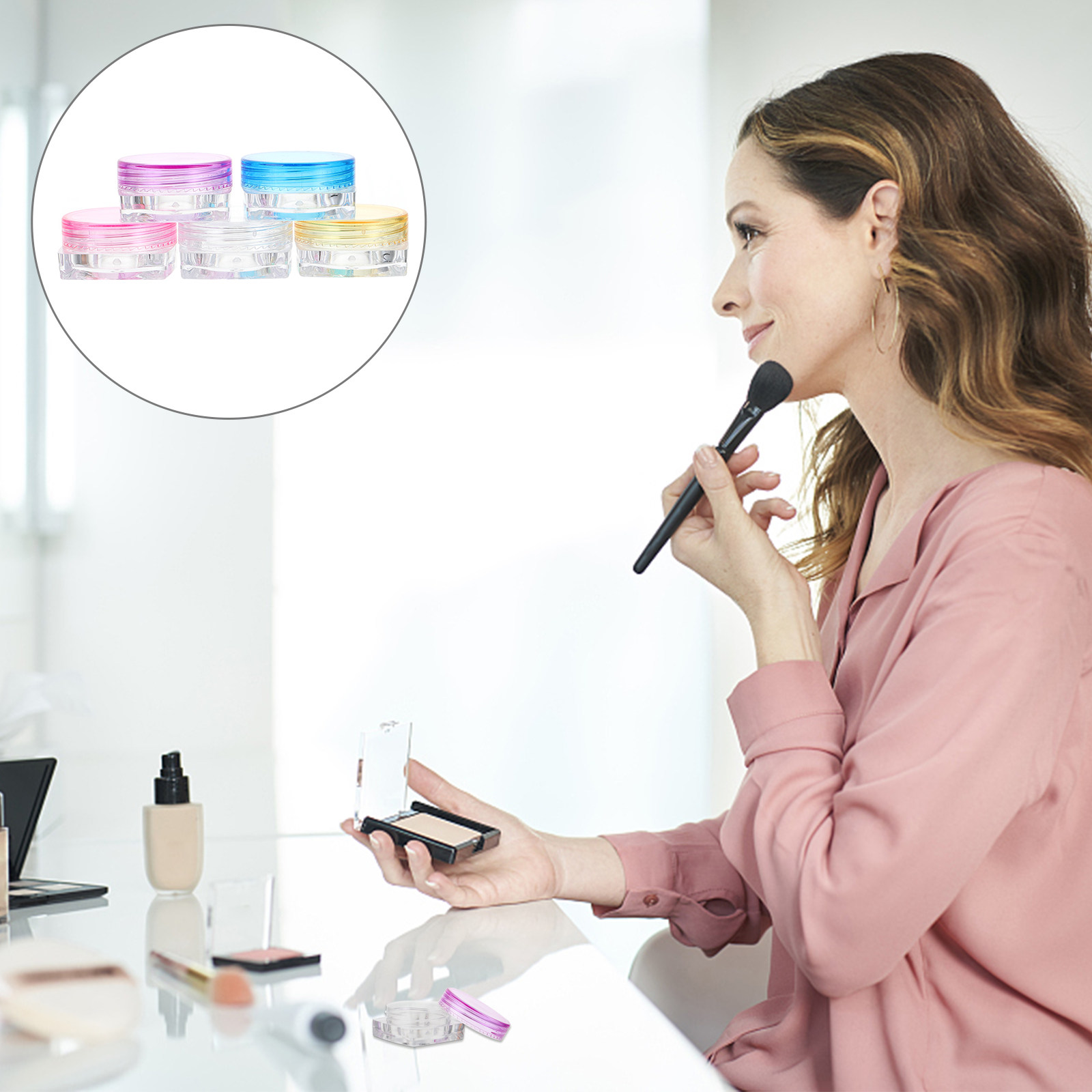 50 pots de stockage pour cosmé - Hair Care avis et prix