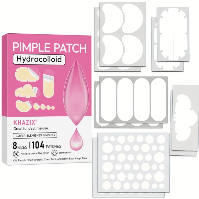 360 Patchs Anti-Acné à Technol - Hydrocolloid Pimple Patch avis et prix