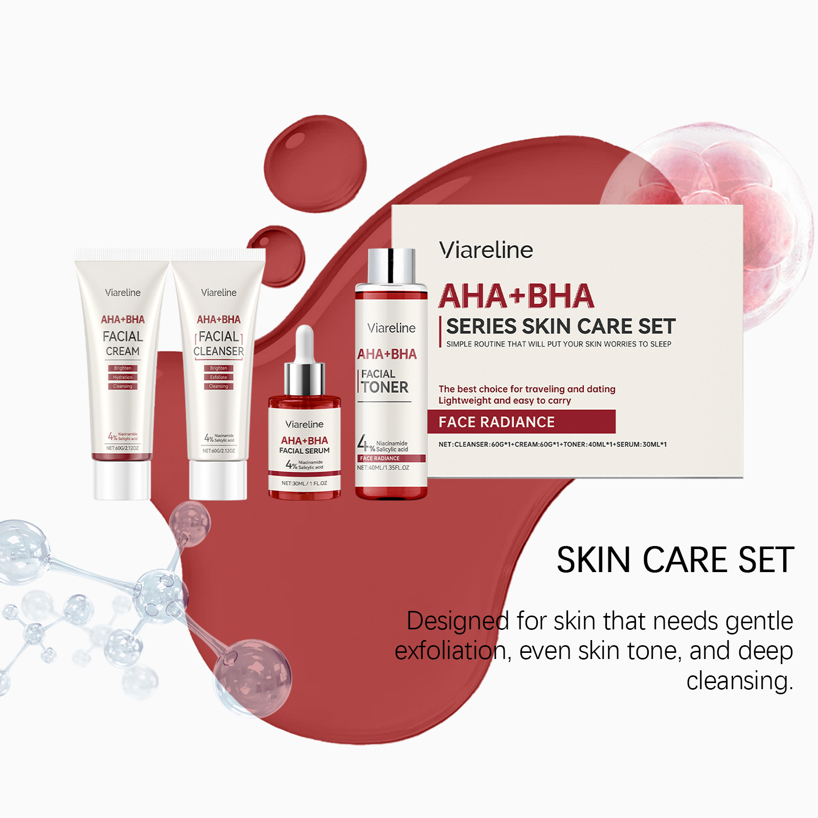 Kit de soins de la peau à l'ac - Salicylic Acid Blackhead Remover avis et prix