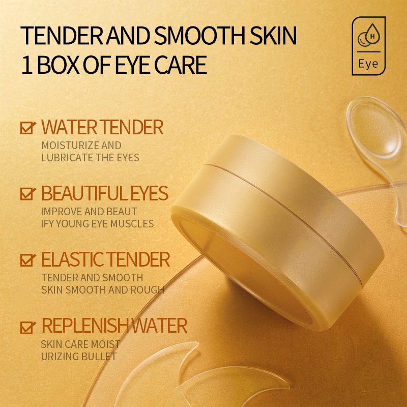 Masque pour les yeux hydratant - Collagen Under Eye Patches avis et prix