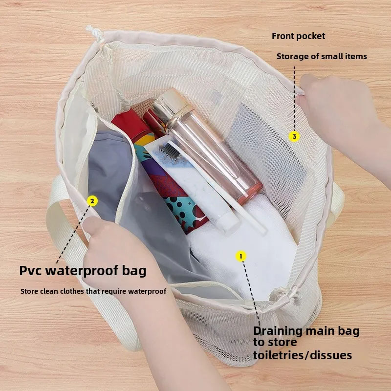 Sac de plage de grande capacit - Makeup avis et prix