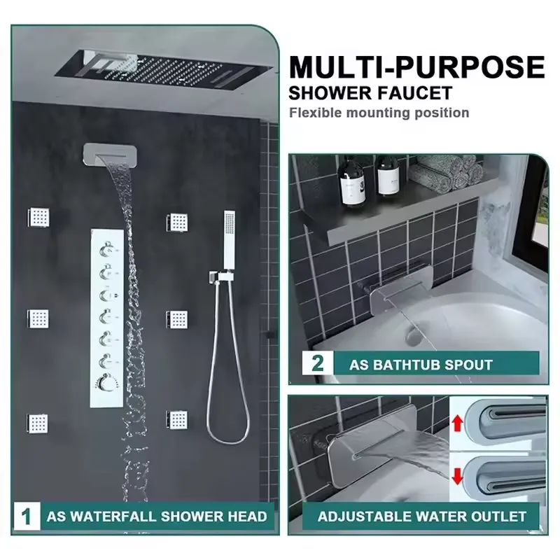 Système de douche de plafond i - Massage avis et prix