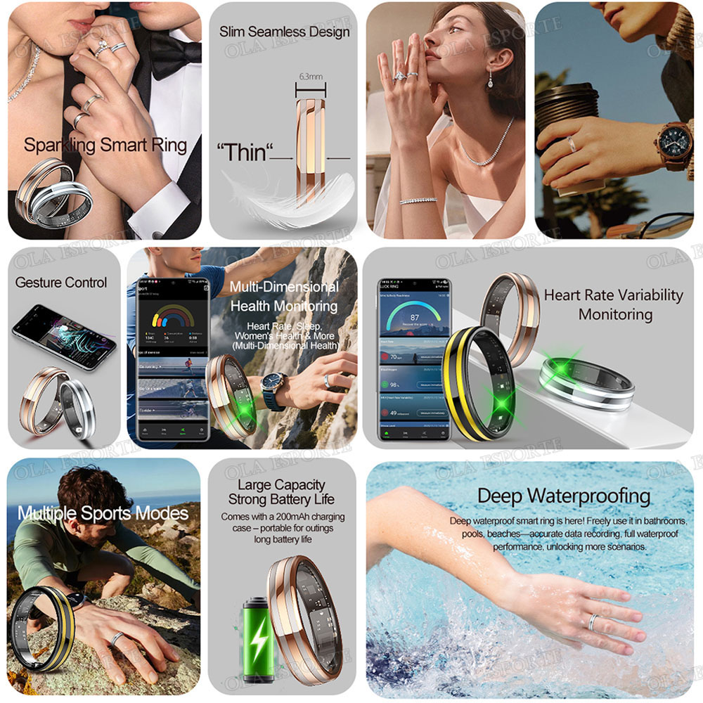 Bague Intelligente à Détection - Health Monitors avis et prix