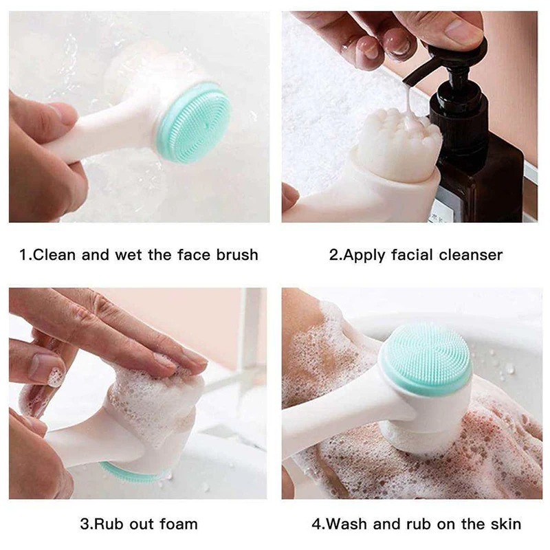 Brosse nettoyante faciale manu - Silicone Face Scrubber Electric avis et prix