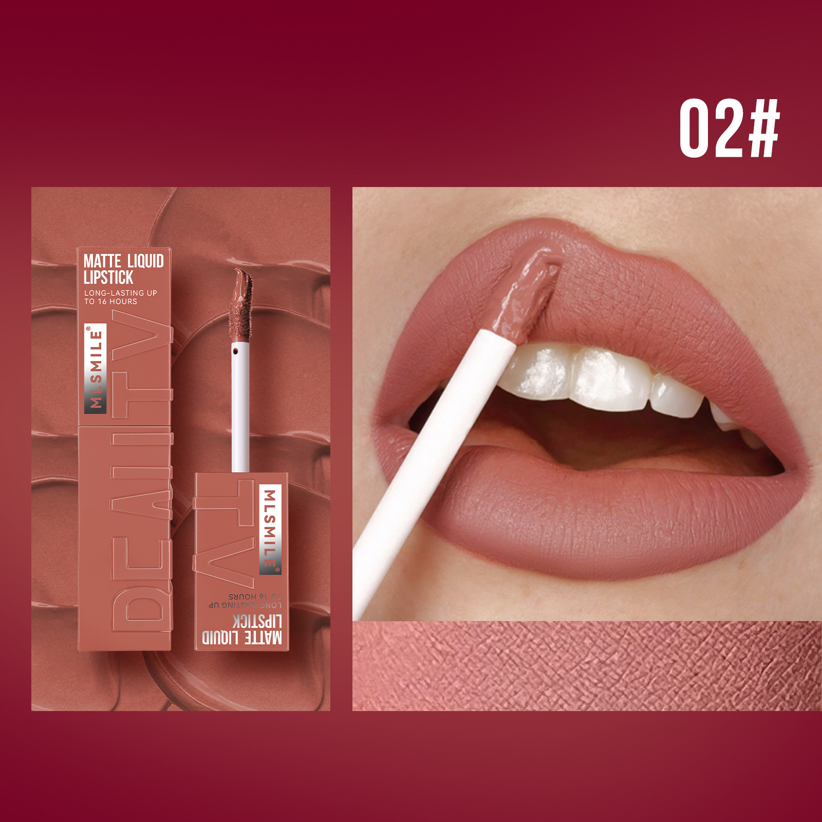 Rouge à lèvres liquide mat 6 c - Matte Velvet Lip Tint Long Lasting avis et prix