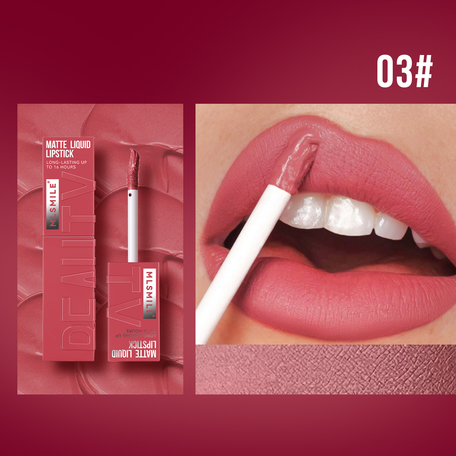 Rouge à lèvres liquide mat 6 c - Matte Velvet Lip Tint Long Lasting avis et prix