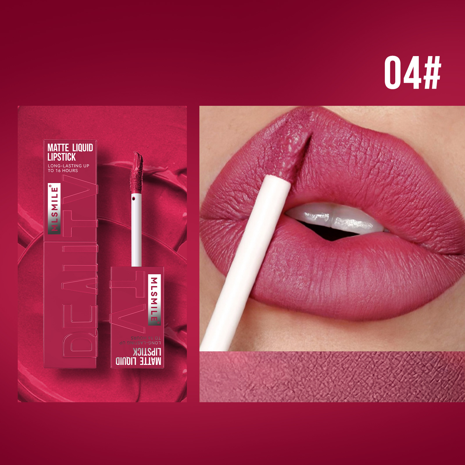 Rouge à lèvres liquide mat 6 c - Matte Velvet Lip Tint Long Lasting avis et prix