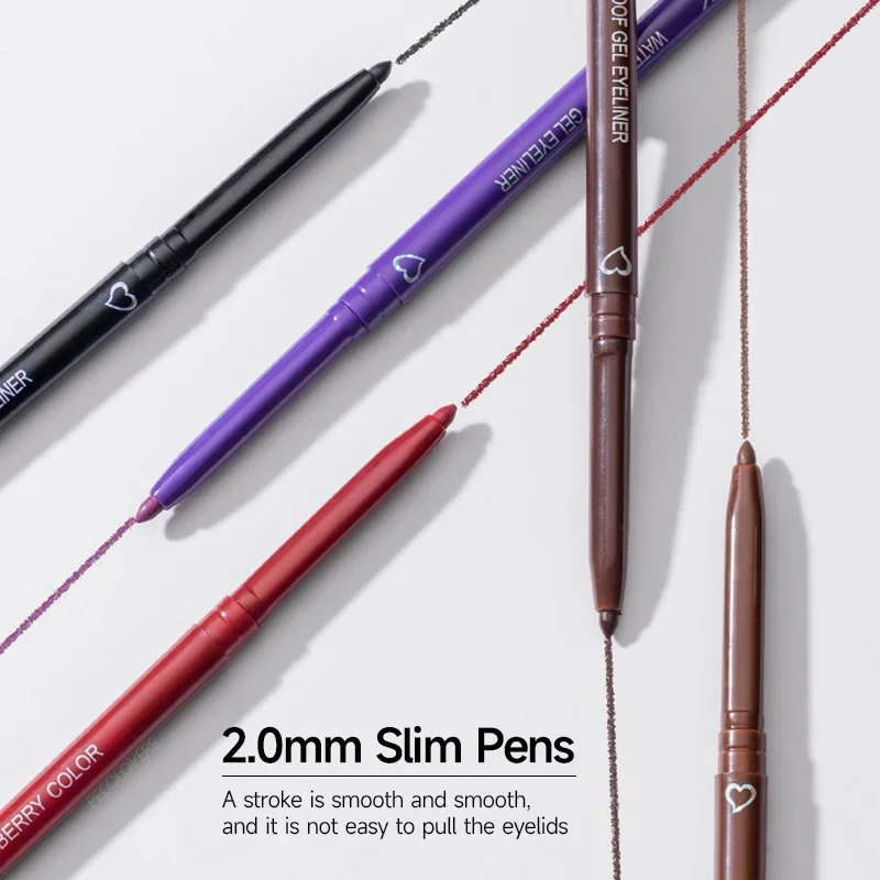 Crayon Eyeliner marron impermé - Waterproof Liquid Eyeliner Pen avis et prix
