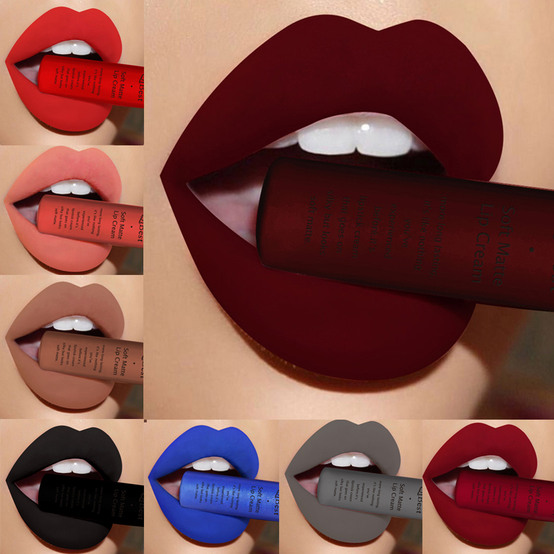 QIBEST Hots Matte Velvet Lip G - Matte Velvet Lip Tint Long Lasting avis et prix