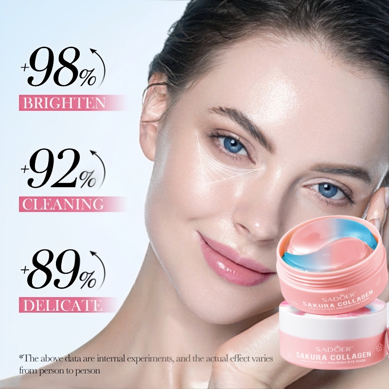 60 masques pour les yeux multi - Collagen Under Eye Patches avis et prix