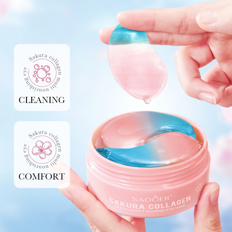 60 masques pour les yeux multi - Collagen Under Eye Patches avis et prix