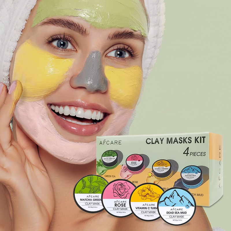 Ensemble de 4 masques pour le  - Green Tea Cleansing Clay Mask avis et prix