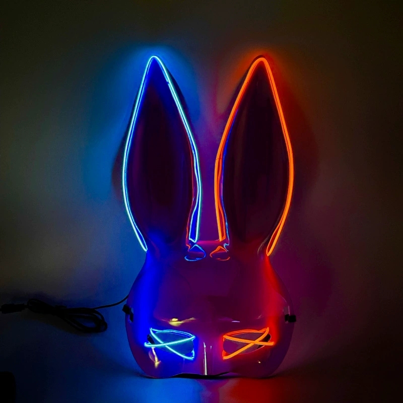 Masque lumineux à oreilles de  - Led Light Therapy Face Mask avis et prix