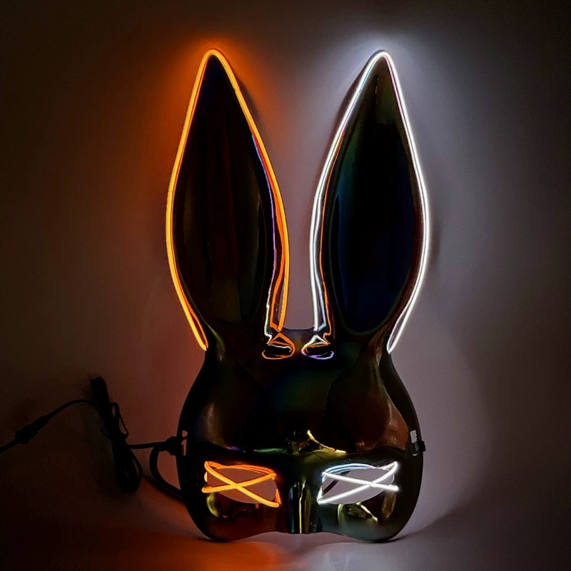Masque lumineux à oreilles de  - Led Light Therapy Face Mask avis et prix