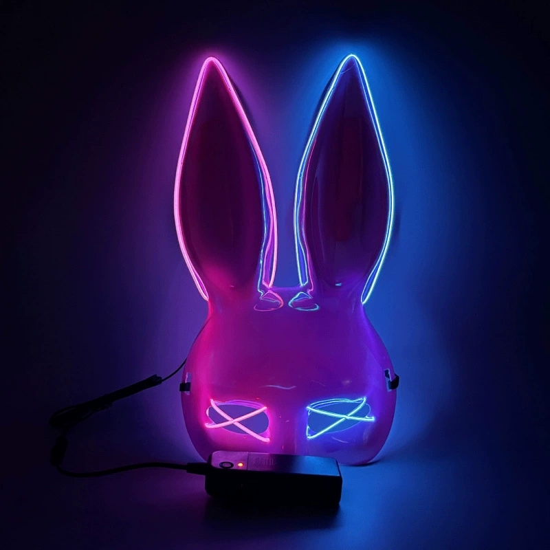 Masque lumineux à oreilles de  - Led Light Therapy Face Mask avis et prix